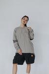"YNK-023" NOT YOUR NORMAL L/SLEEVE TEE - OLIVE